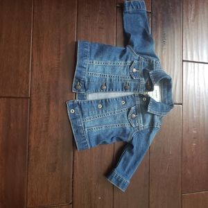Old Navy Dark Wash 6-12 M Jean Jacket